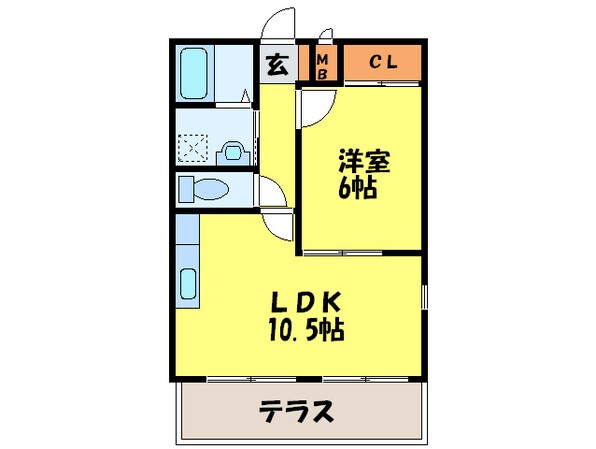 フィルコート多賀の物件間取画像